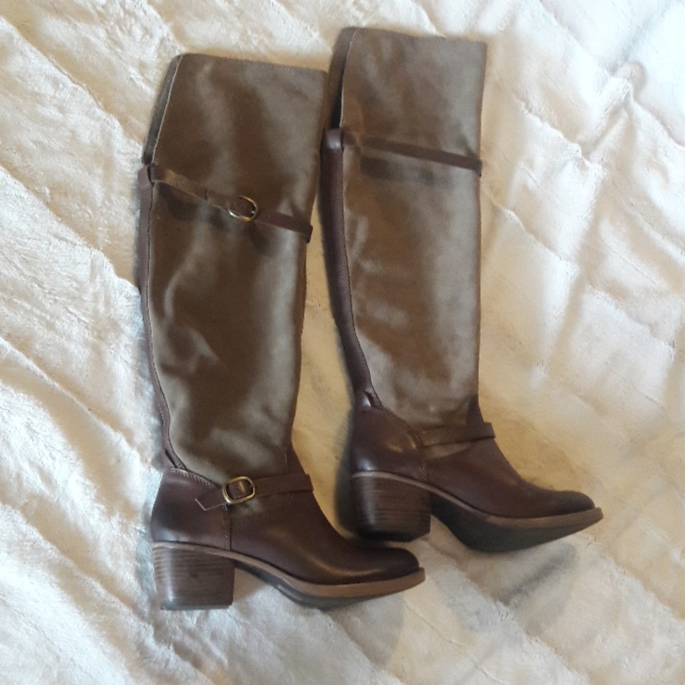 Lucky Brand Suede Tall Boots